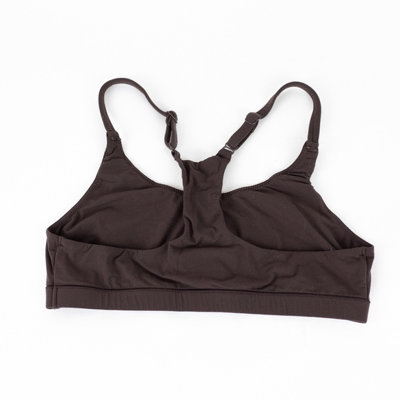 SKIMS Razorback Scoop Bralette Brown Size Small - Picture 2 of 3